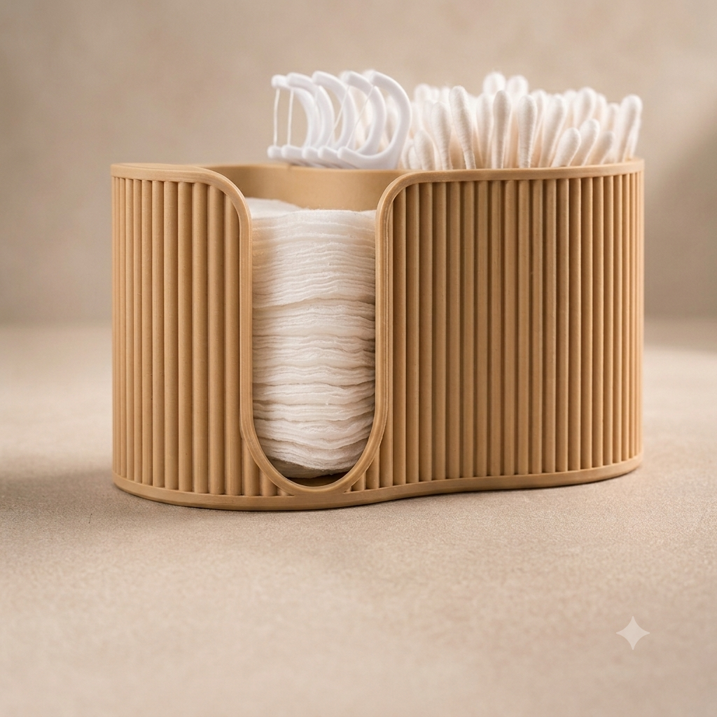 Modello 3D - Organizzatore da Bagno 3-in-1